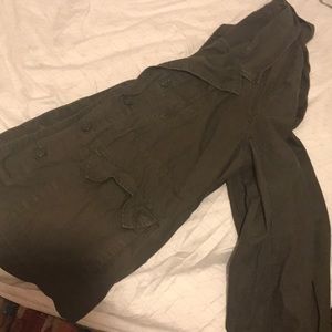 Cargo, dark green jacket!